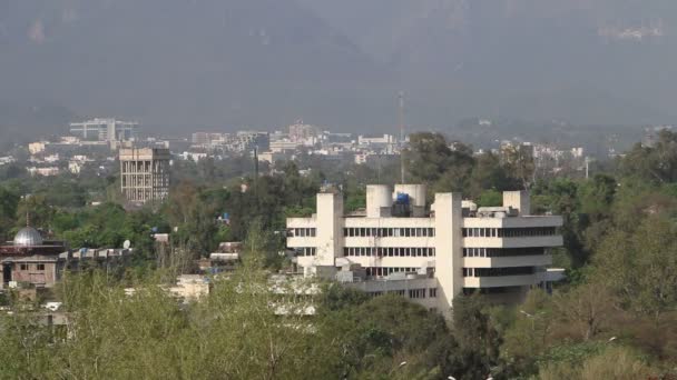 Cityscape Islamabad Capital City Pakistan — стокове відео