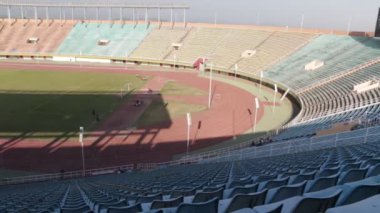 ISLAMABAD, PAKISTAN - 5 Mayıs 2017 'de Pakistan Spor Kompleksi' nde bulunan çok amaçlı bir stadyumdur. 48.200 kişilik kapasitesi var..