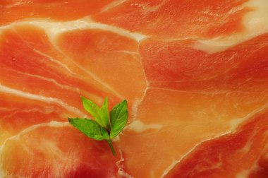 İspanyol jamon. Makro.