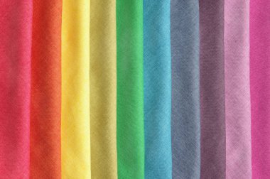 yığın bez kumaş.