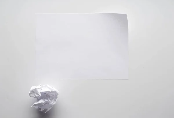 Κενό φύλλο χαρτιού — Φωτογραφία Αρχείου