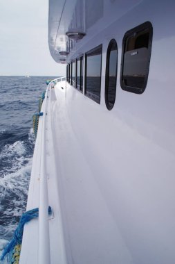 Yat yürüme görüntülemek. 