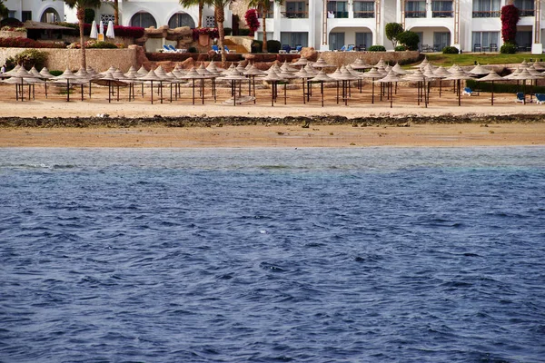 La playa a orillas del Mar Rojo — Foto de Stock