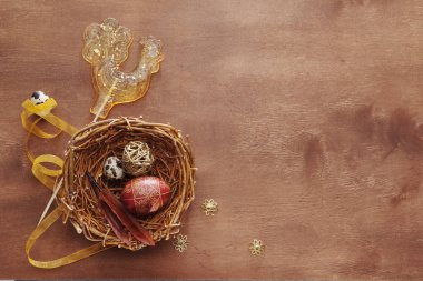 Paskalya selamlar için şablon