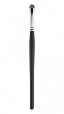 Profesyonel makyaj fırça beyaz izole arka planda.