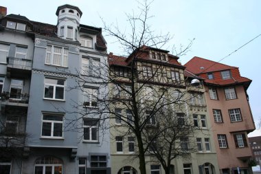  taş kiliseler Gothic, Gothic Almanya, eski Avrupa şehirler, Hanover,