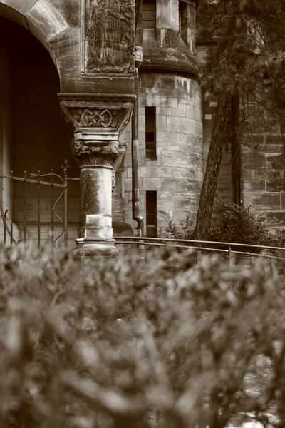 Πέτρινες εκκλησίες γκόθικ, Γοτθική Γερμανία, παλαιότερες ευρωπαϊκές πόλεις, Ανόβερο, — Φωτογραφία Αρχείου