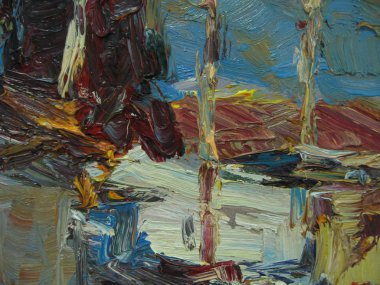 Doku Yağlıboya Resim 