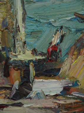 Doku Yağlıboya Resim