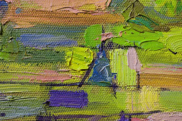 Texture oil painting