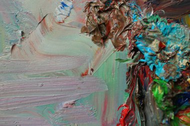 Doku yağlı boya, akrilik, yağ, parlak renk,