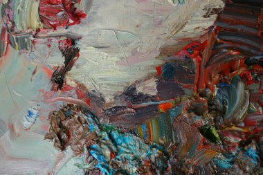 Doku yağlı boya, akrilik, yağ, parlak renk,