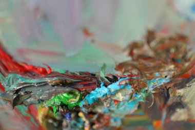 Doku yağlı boya, akrilik, yağ, parlak renk,