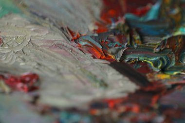 Doku yağlı boya, akrilik, yağ, parlak renk,