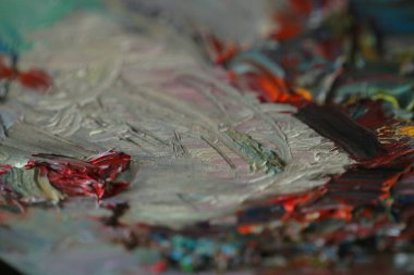 Doku yağlı boya, akrilik, yağ, parlak renk,