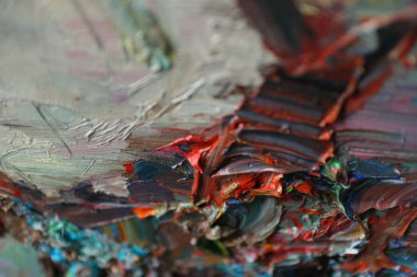 Doku yağlı boya, akrilik, yağ, parlak renk,