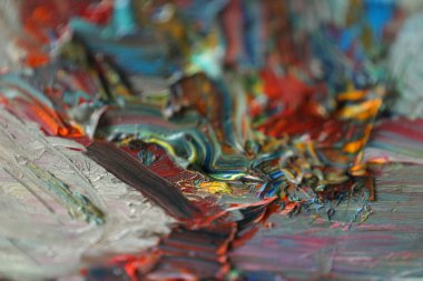 Doku yağlı boya, akrilik, yağ, parlak renk,