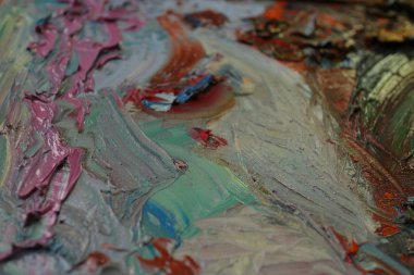 Doku yağlı boya, akrilik, yağ, parlak renk,