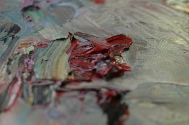 Doku yağlı boya, akrilik, yağ, parlak renk,