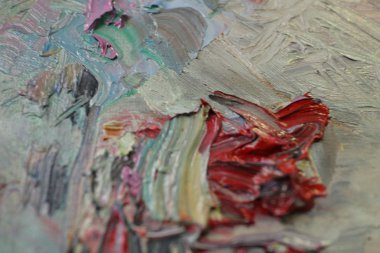 Doku yağlı boya, akrilik, yağ, parlak renk,