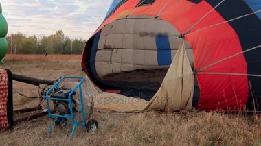 Sıcak hava balon uçuş öncesi hazırlıklar