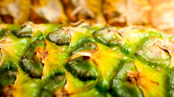 Olgun ananas derisinin soyut görüntüsü — Stok fotoğraf