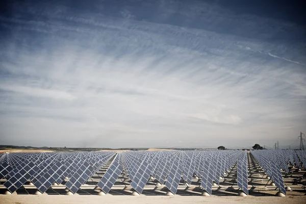 Concepto de energía solar — Foto de Stock