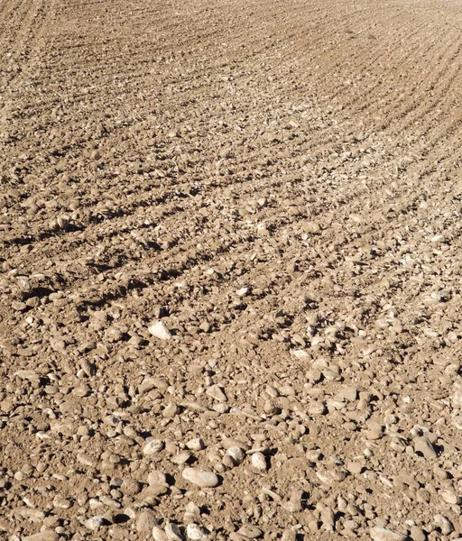 Terras agrícolas perto — Fotografia de Stock