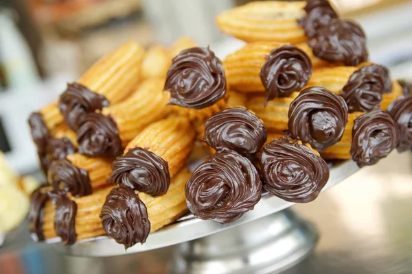 Churros fechar — Fotografia de Stock