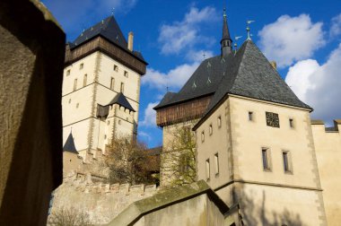 Karlstejn kale Manzaralı