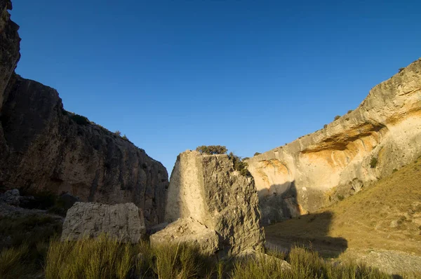 Klippformation i Spanien — Stockfoto