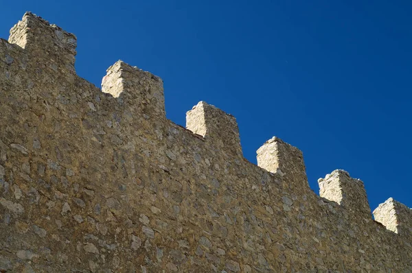 Gormaz schloss in soria — Stockfoto