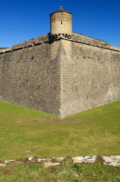 Ciudadela vista al castillo — Foto de Stock