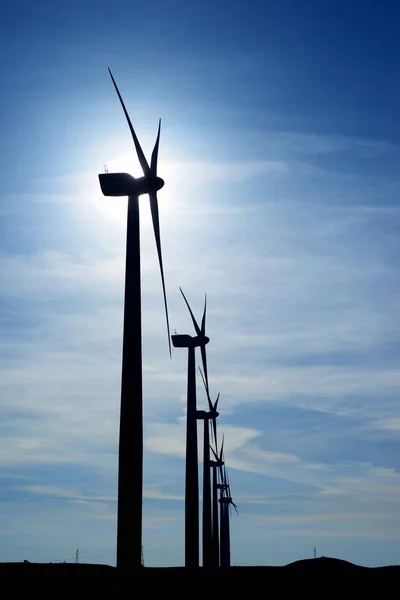 Conceito de energia eólica — Fotografia de Stock