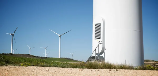 Conceito de energia eólica — Fotografia de Stock