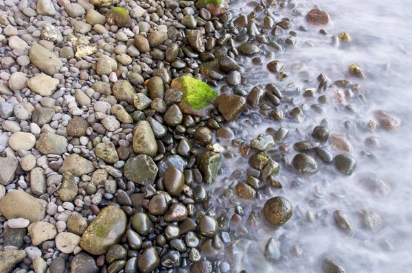 Madeira uitzicht op het strand — Stockfoto