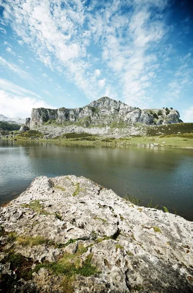 Covadonga em Espanha — Fotografia de Stock