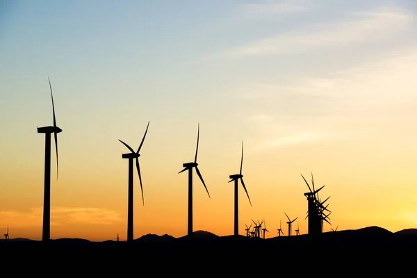 Conceito de energia eólica — Fotografia de Stock