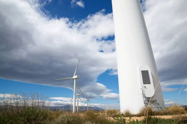 Conceito de energia eólica — Fotografia de Stock