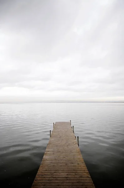 Albufera sjöutsikt — Stockfoto