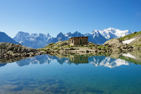 Alpes em Chamonix — Fotografia de Stock