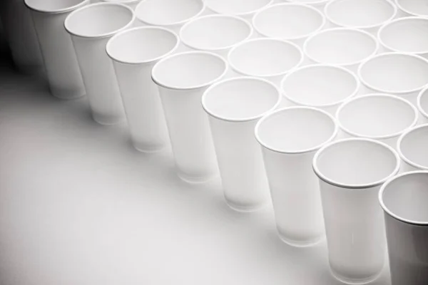 Disposable cups view — Stock Photo, Image