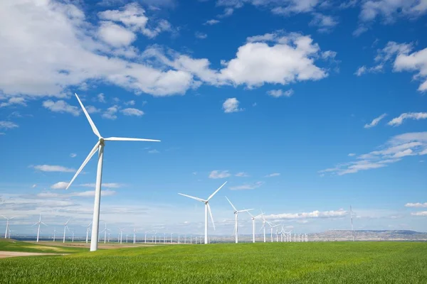 Conceito de energia eólica — Fotografia de Stock