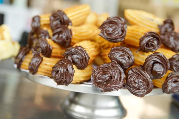 Churros fechar — Fotografia de Stock