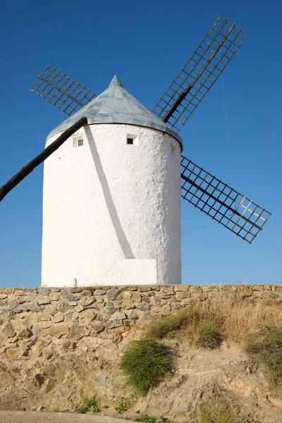 The mills of Don Quixote. Royalty Free Stock Images