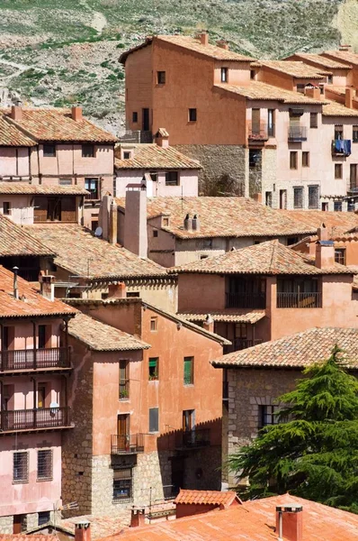 Albarracin köy görünümü — Stok fotoğraf