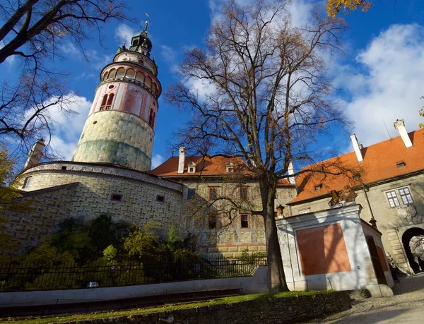 Cesky krumlov widok — Zdjęcie stockowe