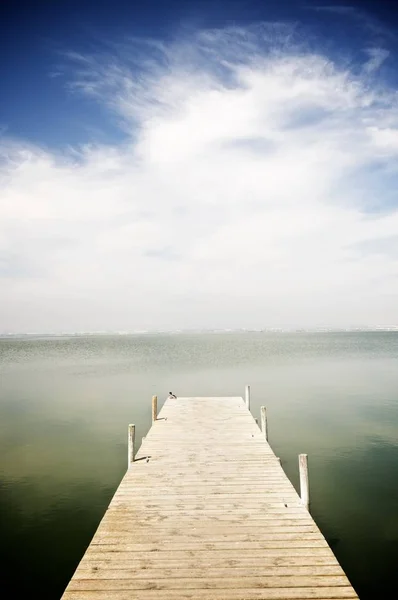 Albufera Vue sur le lac — Photo