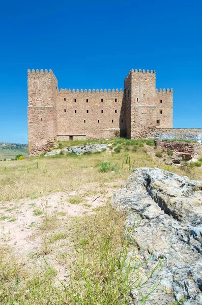 SIGUENZA kastély megtekintése — Stock Fotó