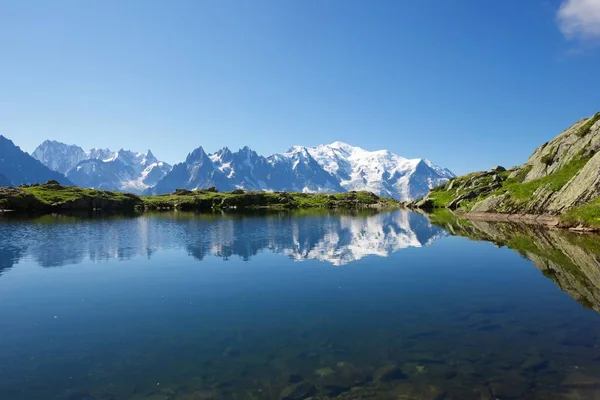 Alpy w Chamonix — Zdjęcie stockowe
